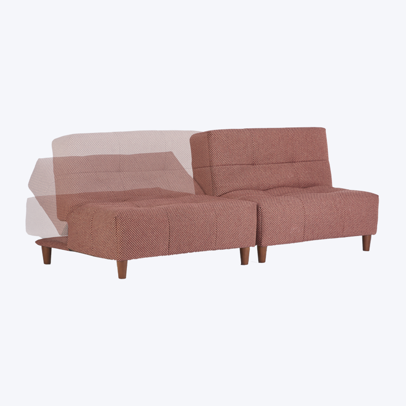 Sofa ruang tamu dengan 14 posisi baring sofa katil sofa katil sofa malas